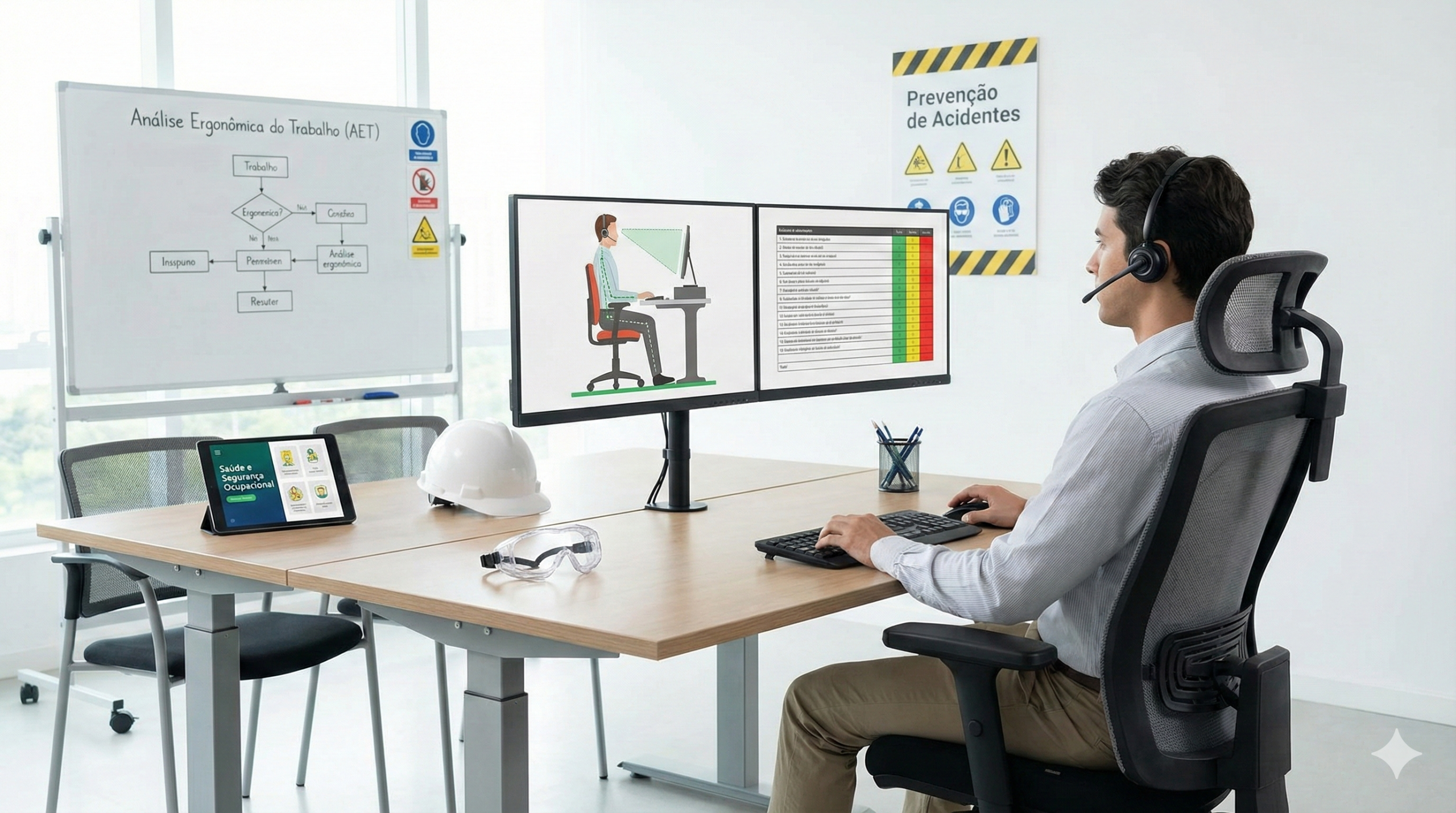Ergonomia, saúde e segurança ocupacional