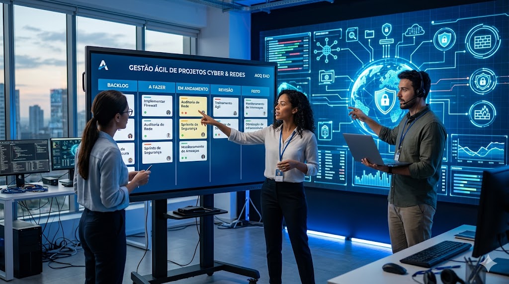 Gestão Ágil de Projetos em Cyber e Redes de Computadores