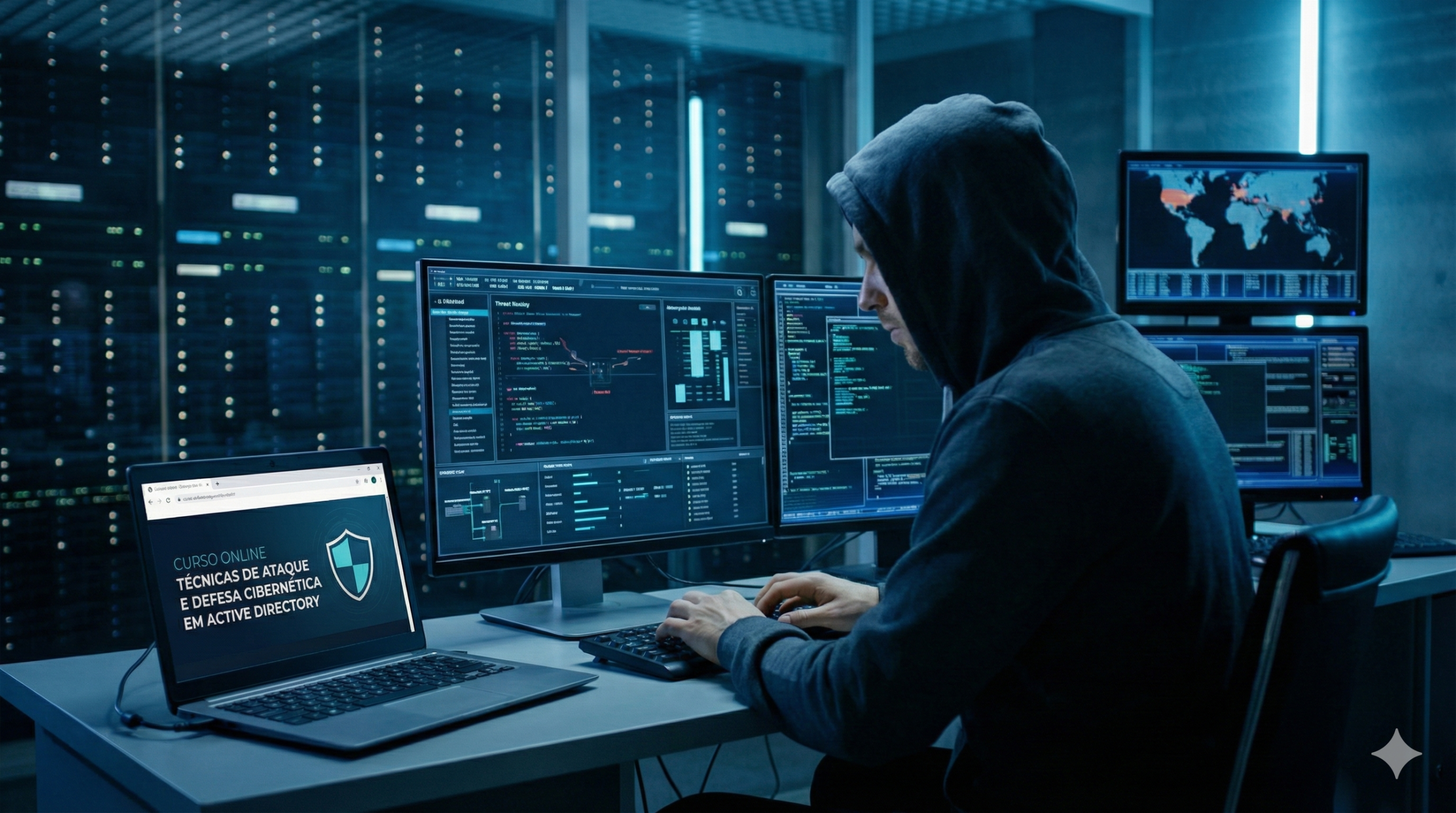 Técnicas de Ataque e Defesa Cibernética em Active Directory